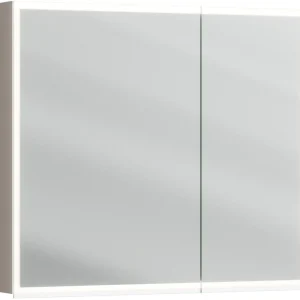 Achat Immédiat Armoire de toilette Alterna luuna LED plus Cubanit grey Couleur de lumière réglable en continu 2700-6500 K